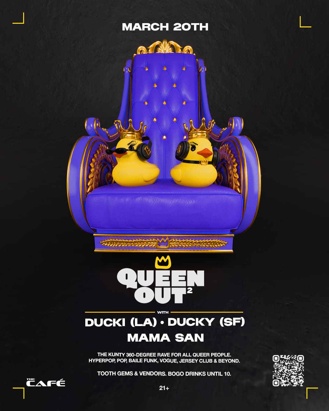 QUEEN OUT 2: Ducki & Ducky poster